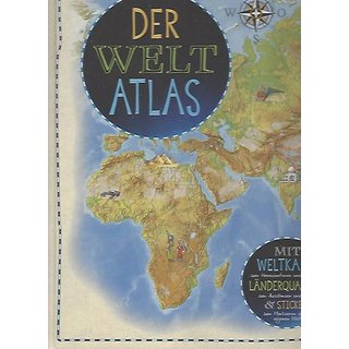 Der Weltatlas: für Kinder Gebundenes Buch Mängelexemplar