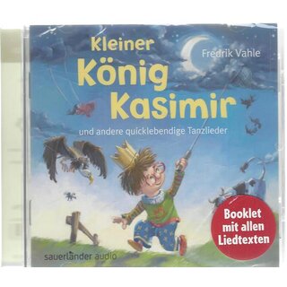 Kleiner König Kasimir und andere quicklebendige Tanzlieder CD von Fredrik Vahle