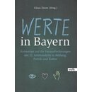 Werte in Bayern Taschenbuch von Klaus Zierer